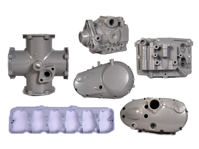 Beda Shot blasting kanggo aluminium die castings